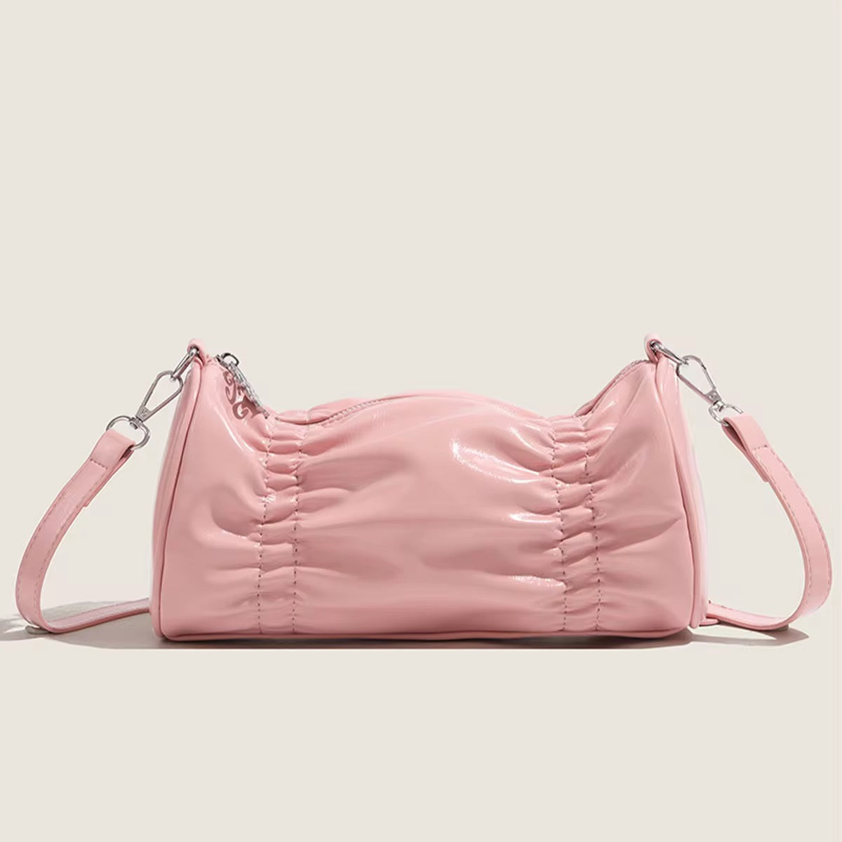 PINK RUCHED BAG